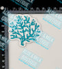 Aloe and Milk Boutique - Coral Turquoise Patch, Coral, Ocean Patches, Beach Patches