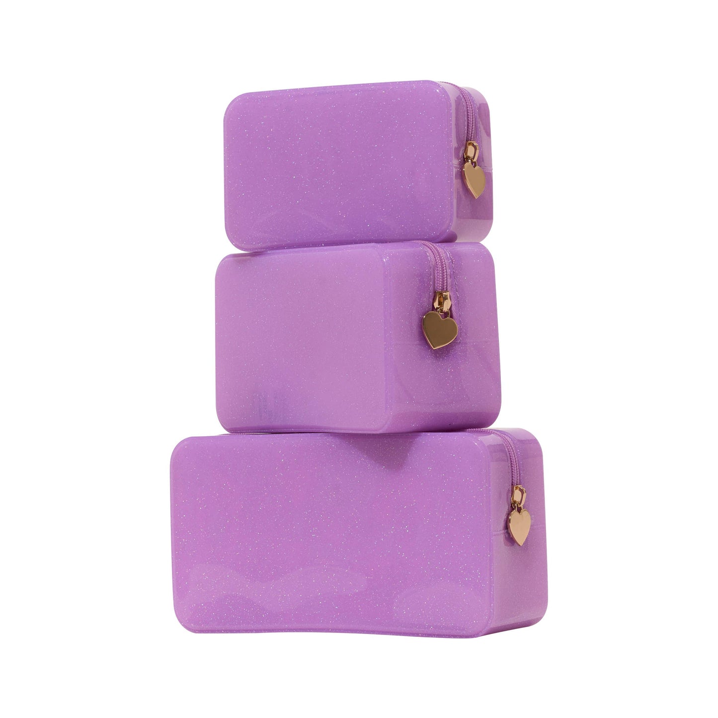 Malibu Sugar - Malibu Jelly Glitter Pouch Collection - Lavender: Small