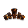 TELETIES - Classic Hair Clip | Medium | Tortoise