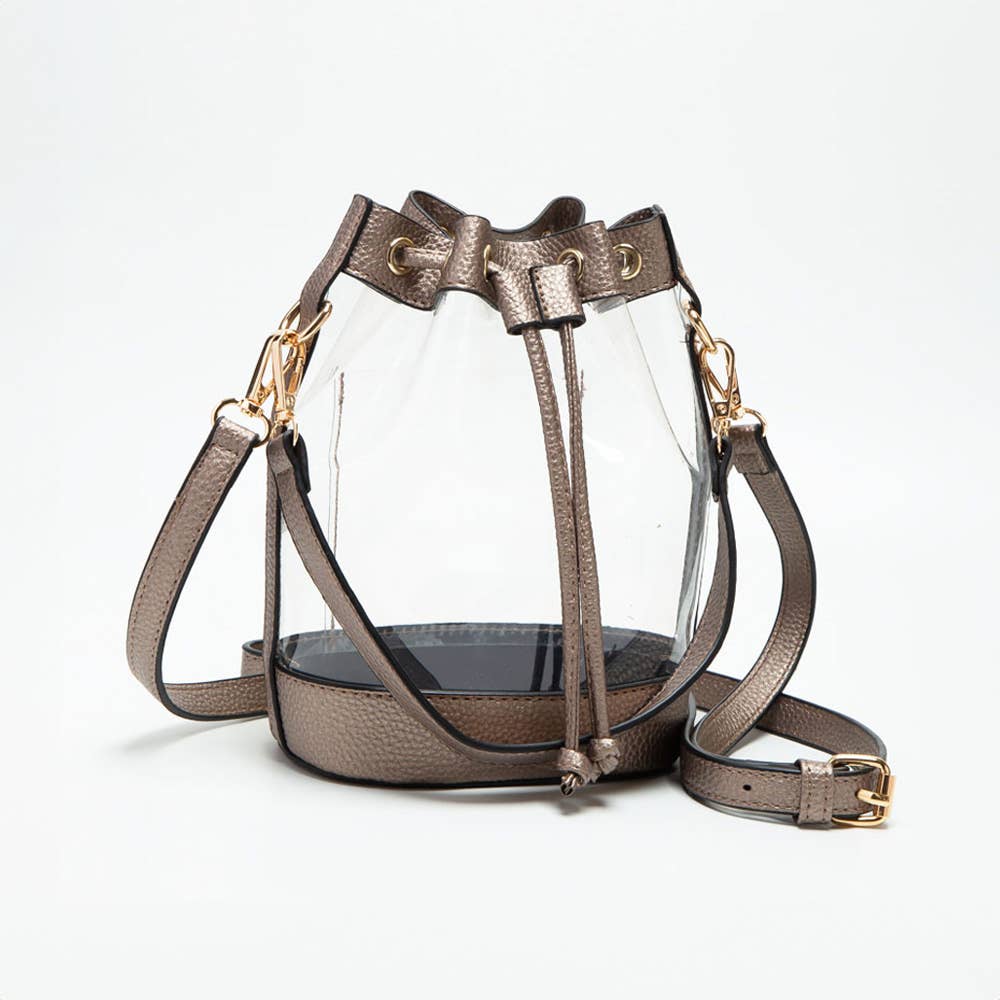 Leather Clear Purse