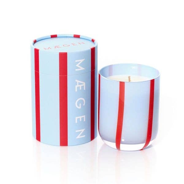 Atina Glass Candle - Tomato & Mint Leaf