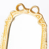 8 Oak Lane - Gold Ribbon Table Mirror