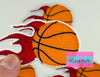 Aloe and Milk Boutique - Basketball Patch, Sports Patch, Game Day Patches: Red