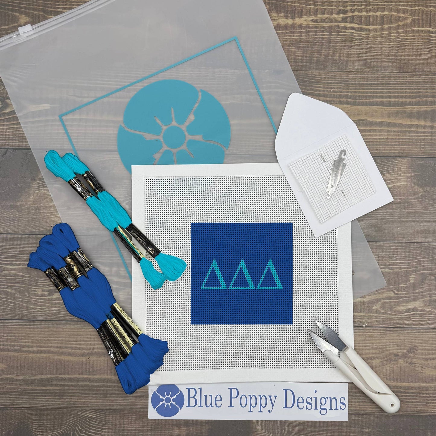 Delta Delta Delta Needlepoint Kit