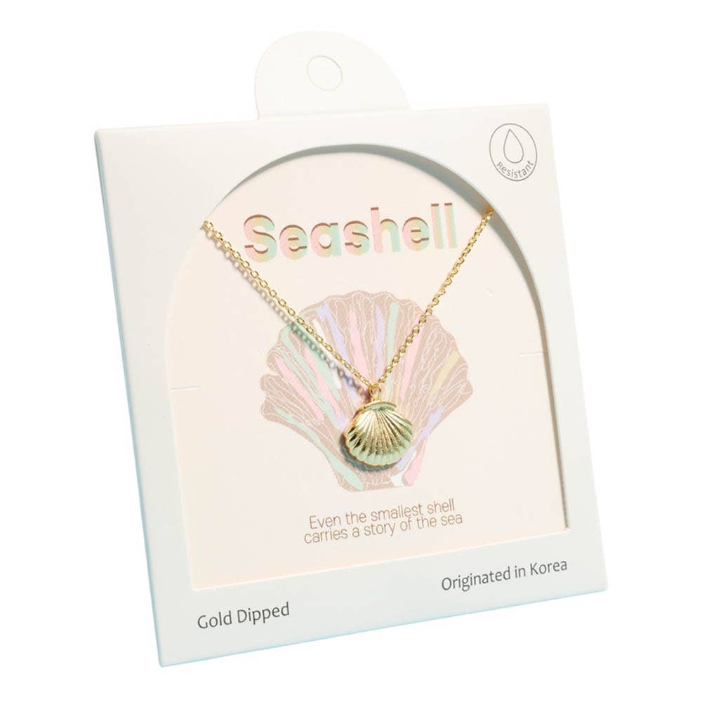 Seashell Pendant Necklace