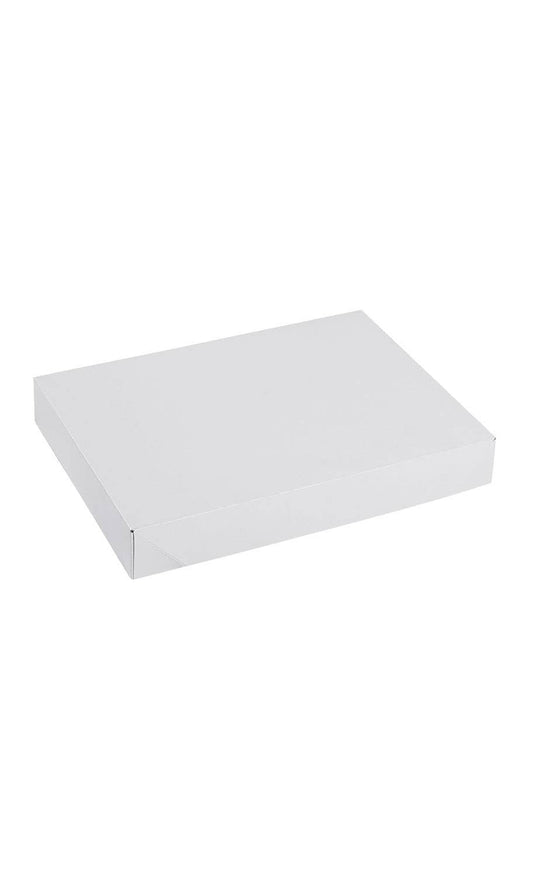 Store Supply Warehouse - 11½" X 8½" X 1⅝" White Apparel Boxes - Case of 100