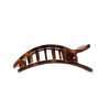 TELETIES - Flat Rectangle Hair Clip | Medium | Tortoise