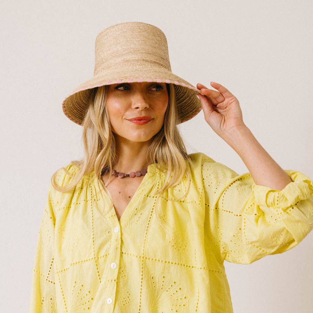 Sunshine Tienda - Camila Bucket Hat: M/L 57-59 cm