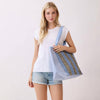 Sensibling Corp. - Nautical Stripe Tote Bag: Hot Pink