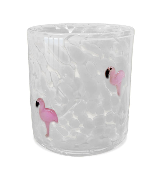 Pink Flamingo Candle