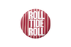 Cute As A Button - Alabama Roll Tide Roll Striped Button