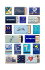 Match South - Blue Collage Poster: 11 x 17 Print Only: $66