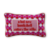 Furbish Studio - Hot New Bombshell Needlepoint Pillow