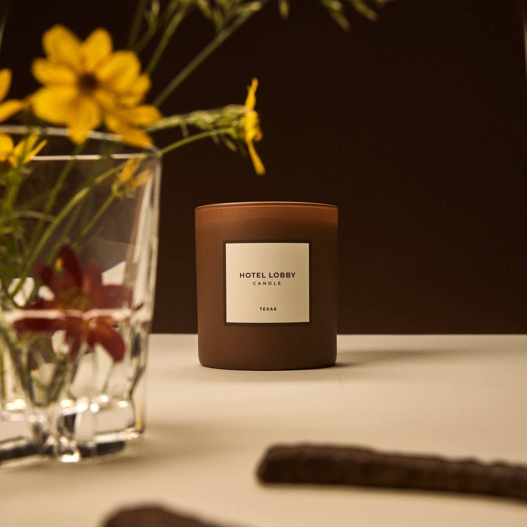 Hotel Lobby Candle - Texas