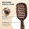 TELETIES - Vented Hair Brush | Tortoise
