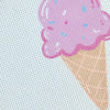 Cotswold Co Designs - Summer Needlepoint Canvas, Artisan Printed, Icecream Needlep