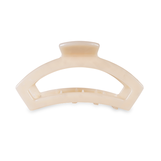 TELETIES - Open Hair Clip | Medium | Soft Surf
