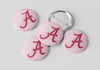 Cute As A Button - Alabama Pink Logo Button