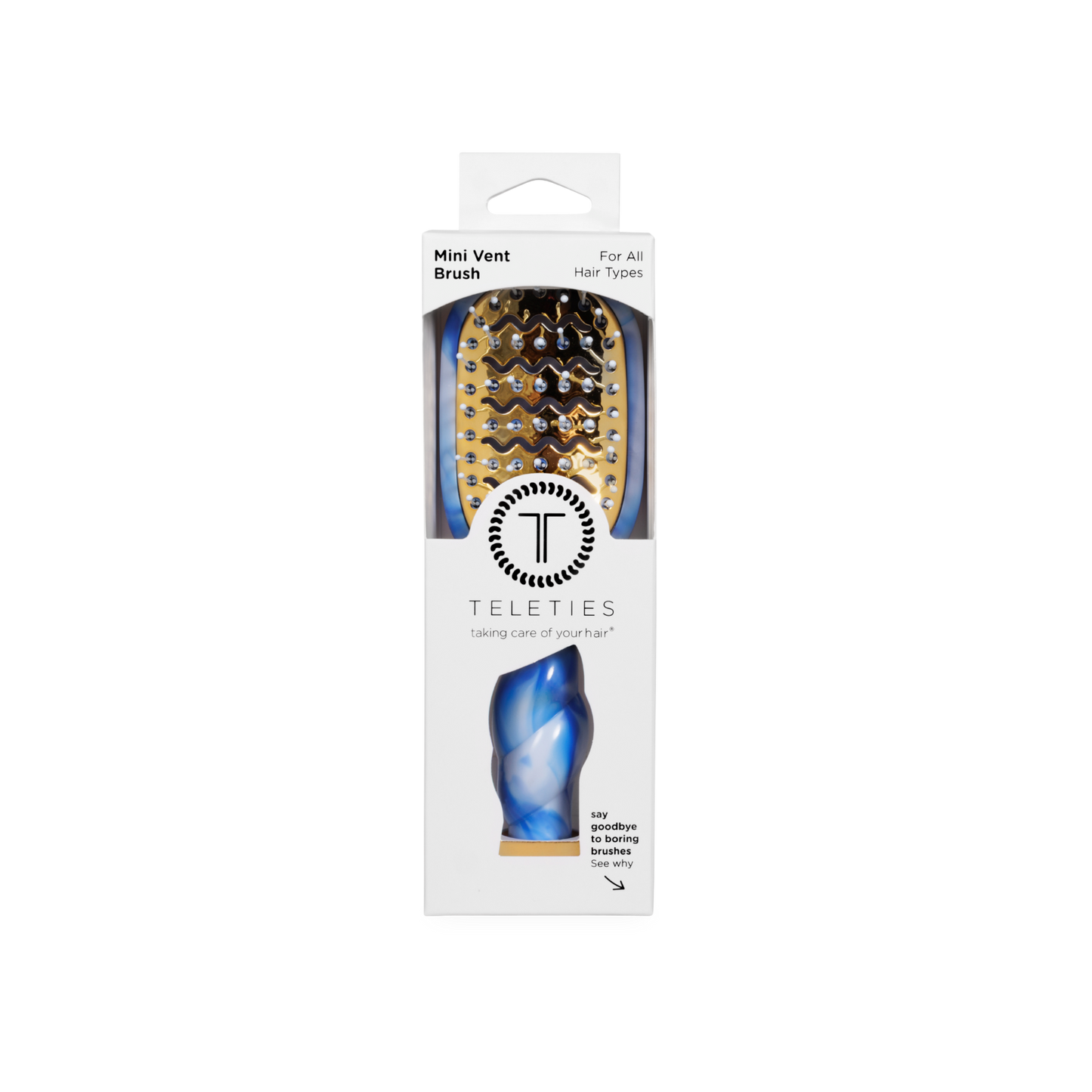 TELETIES - Mini Vented Brush | Tide & True