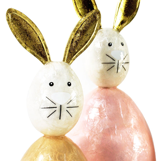 Capriz Bunny Decor