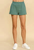TCEC - CP9795-High waisted Sweat Shorts: White / M