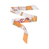 Malibu Sugar - Twilly Silk Scarves for Handbags: Creme
