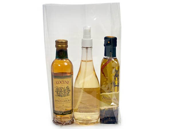 Nashville Wraps - Biodegradable 1.2 Mil Clear Cello Treat Bags: 100 Pack / 6x3.25x13.5"