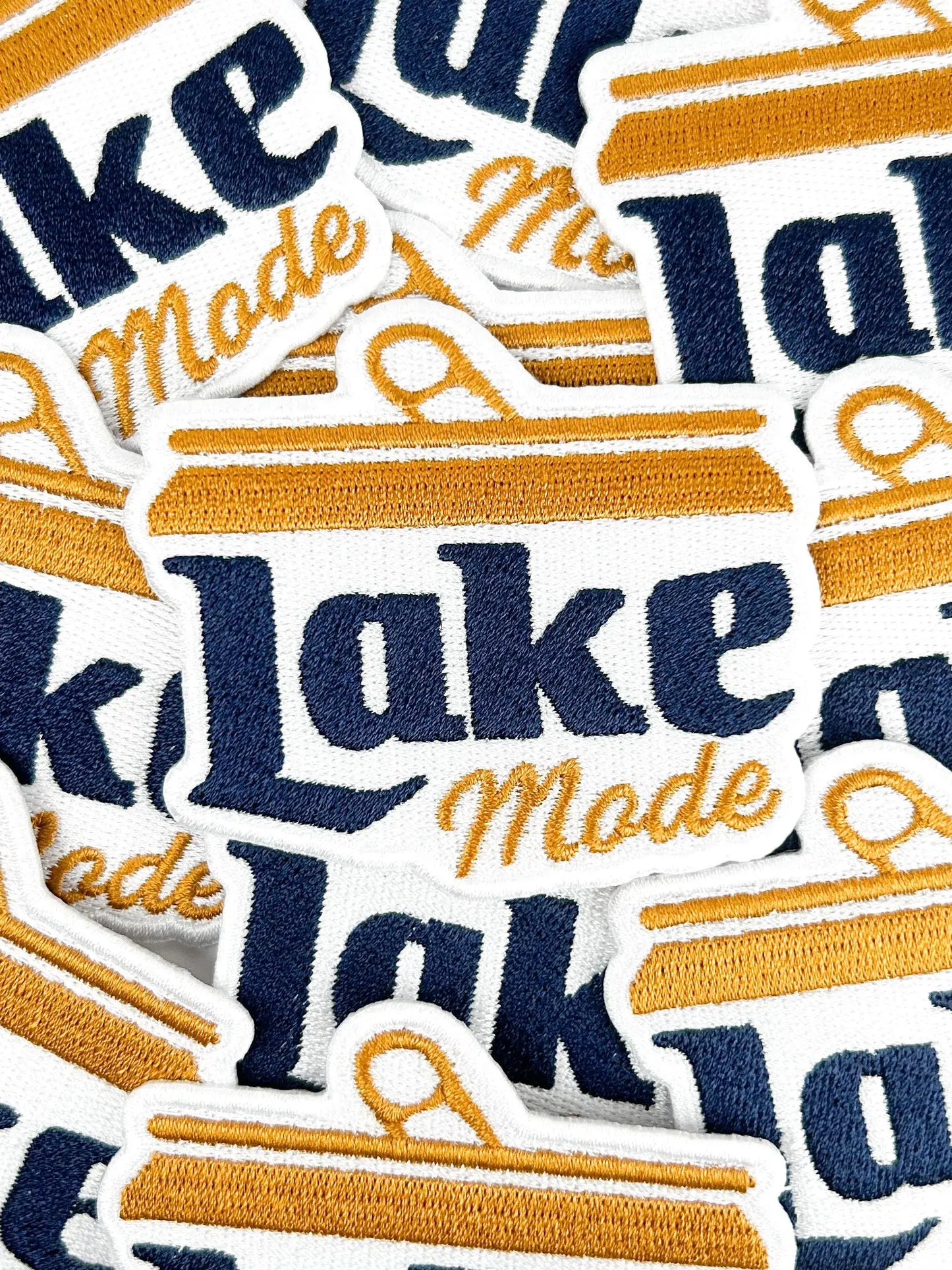 Field Trip Threads - Lake Mode Embroidered Patch – Iron On Patch for Coolers Boat