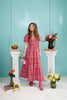 Brooks Avenue - Poppy Deep V Dress - Rose Hill Cottage: S