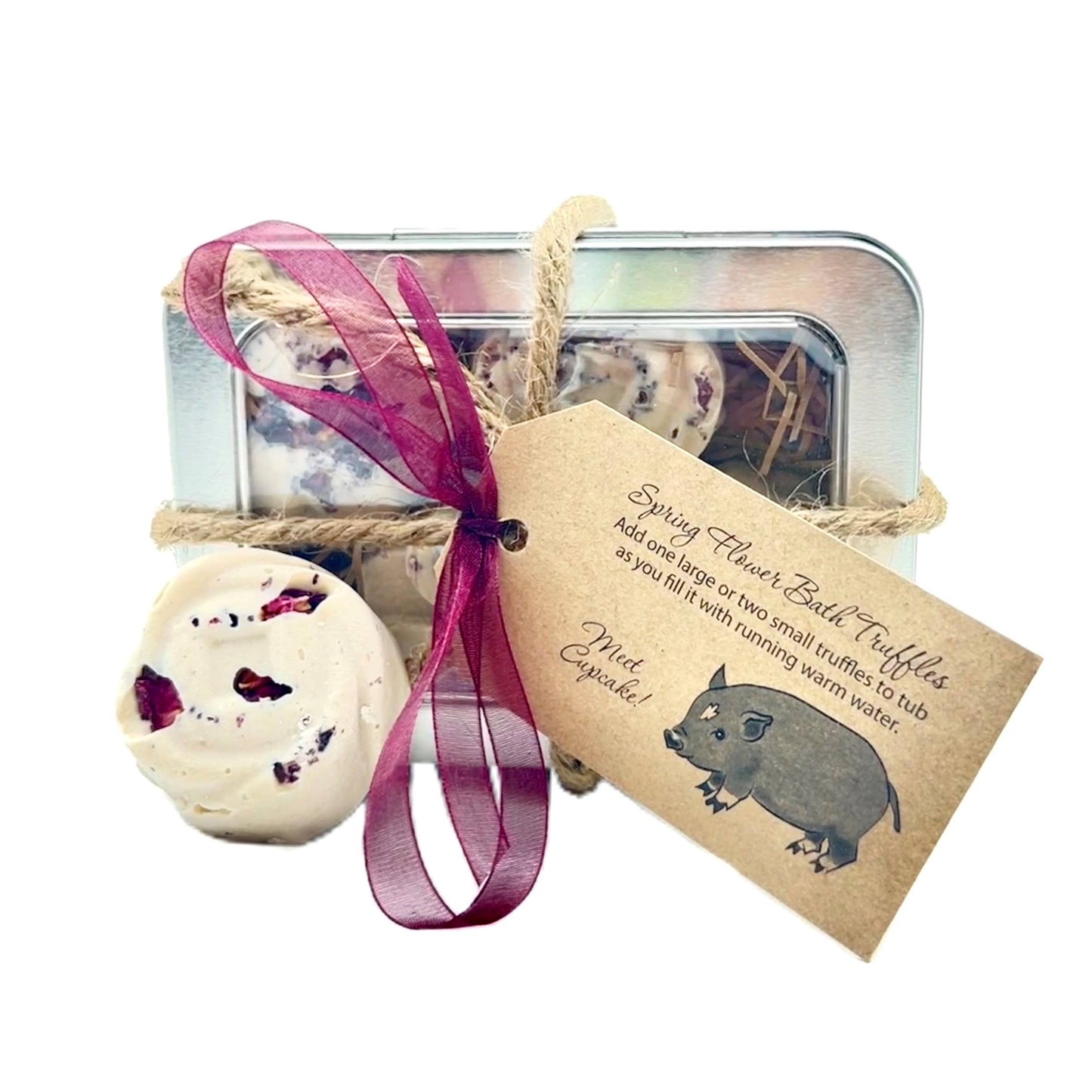 1818 Farms - Bath Truffles Tin: Buttercream