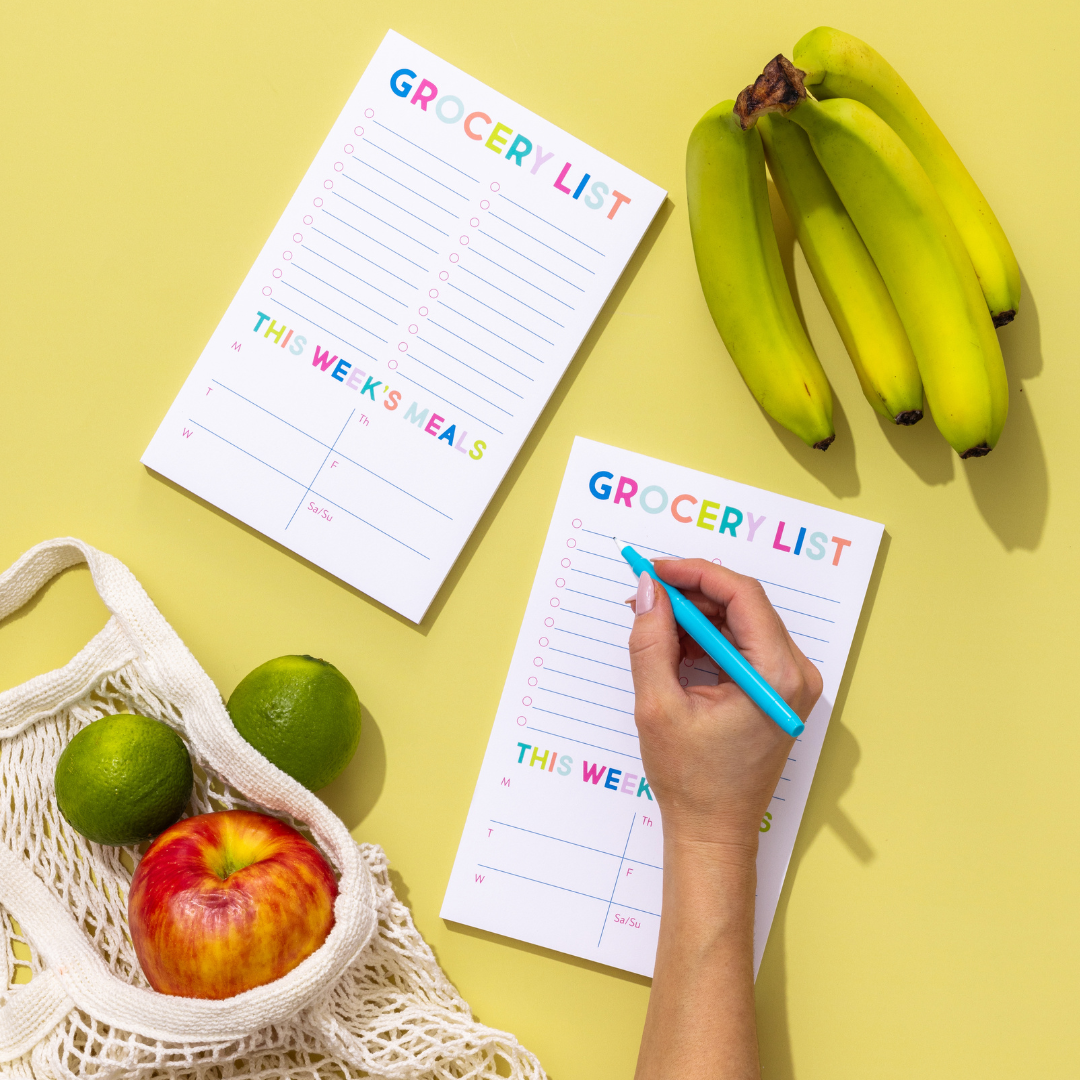 Joy Creative Shop - Grocery Meal Planning Notepad