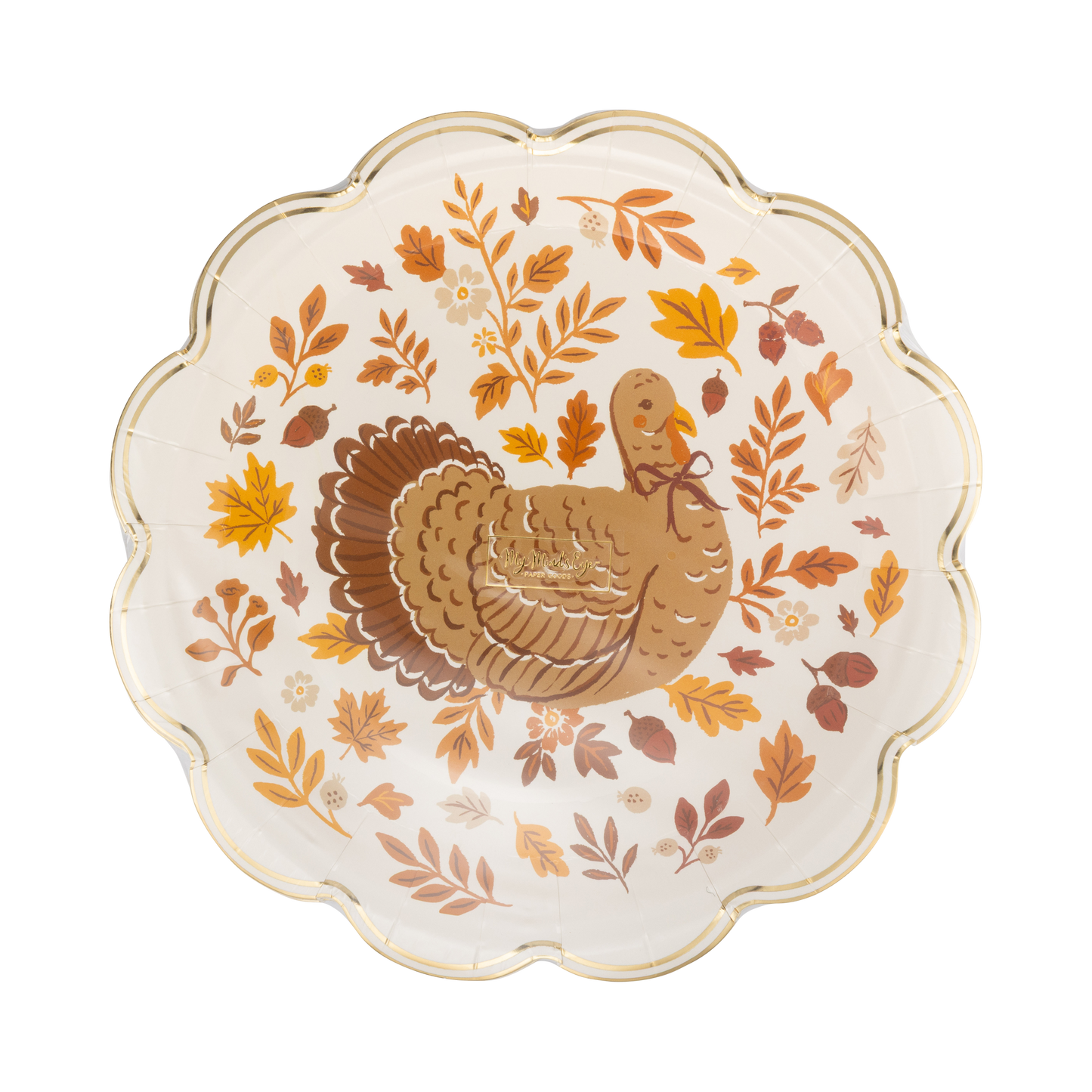 My Mind’s Eye - HRV1341 - Turkey Foliage Paper Plates
