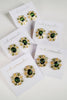 St Armands Designs of Sarasota - Olive & Canary Oval Luxe Statement Earrings