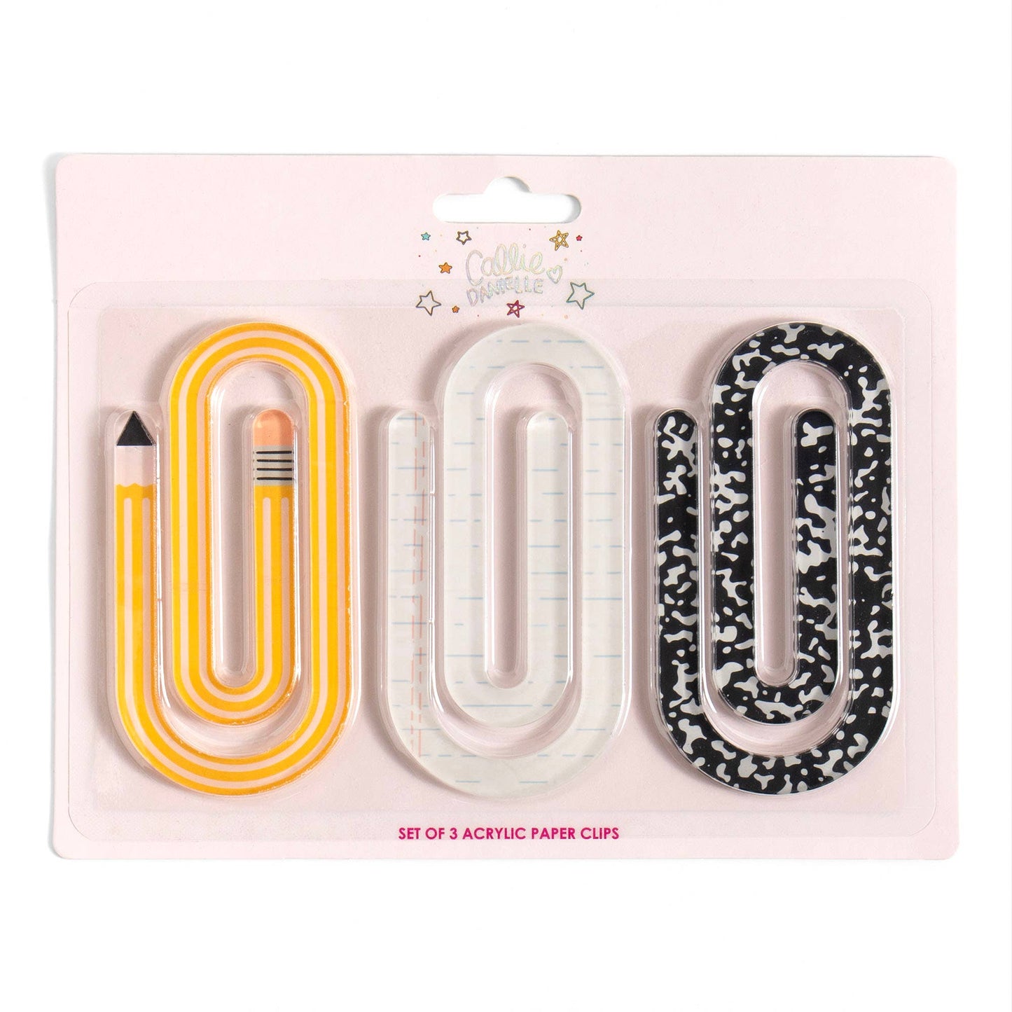 Callie Danielle - Classroom Essentials Acrylic Paperclip Set