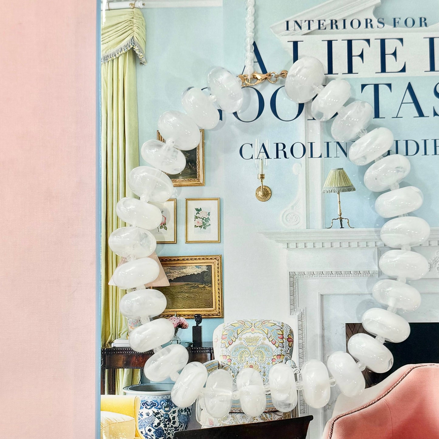 Hjane Jewels - Harbor Necklace: Navy