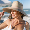 Sunshine Tienda - Natural Pool Hat: XS/S 55-56 cm