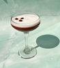 Candle Lume - Espresso Martini Candle Tall Stem Coupe Glass Realistic: Roasted Espresso