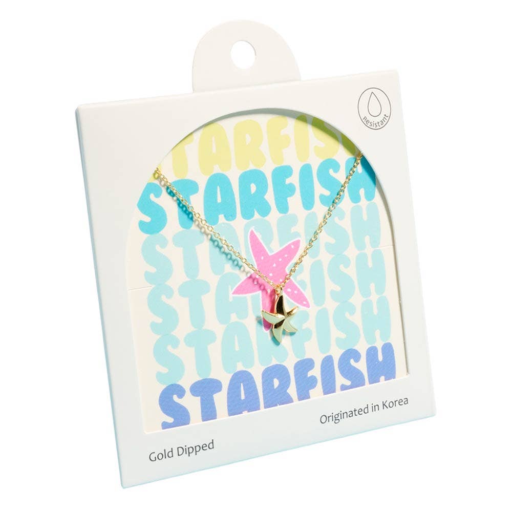 Starfish Pendant Necklace