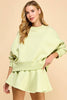 TCEC - CT7976-Dropped Shoulder Sweatshirt : Baby Pink / M