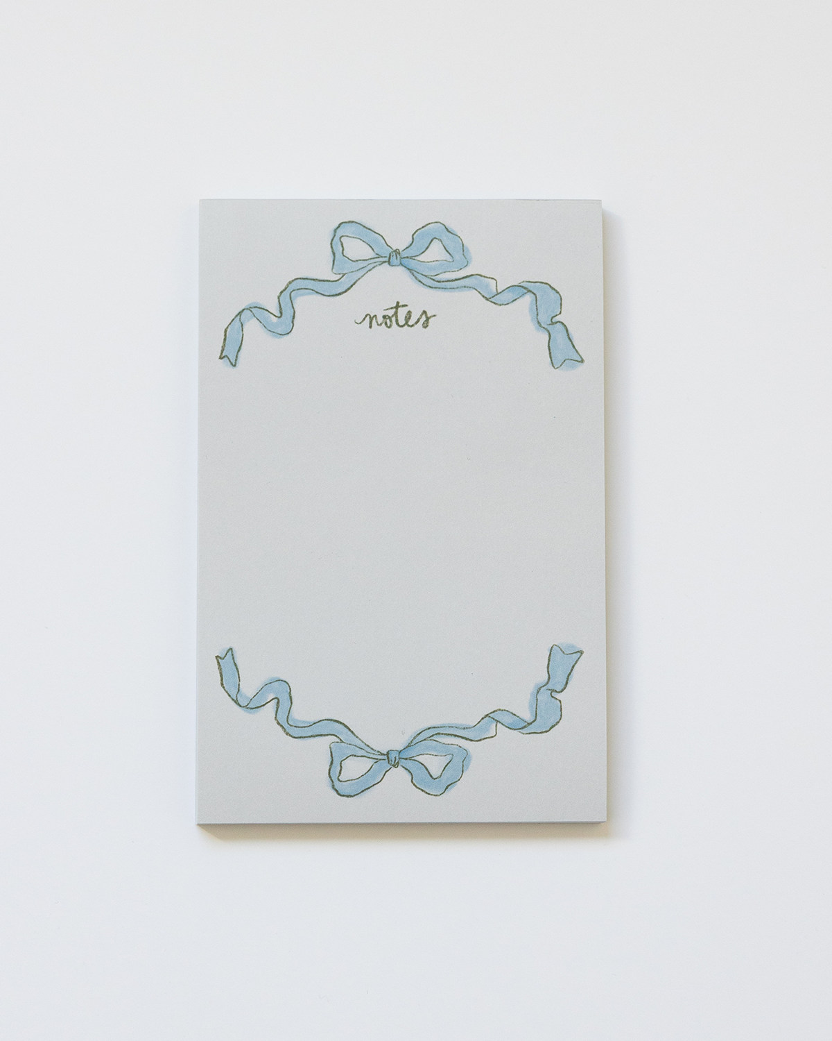 Sumner Lane - Blue Ribbon Bow Notepad