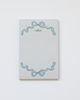 Sumner Lane - Blue Ribbon Bow Notepad