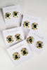 St Armands Designs of Sarasota - Olive & Canary Oval Luxe Statement Earrings