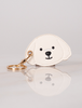 TagIt - Little Explorer Universal Tracker Charm — White Dog