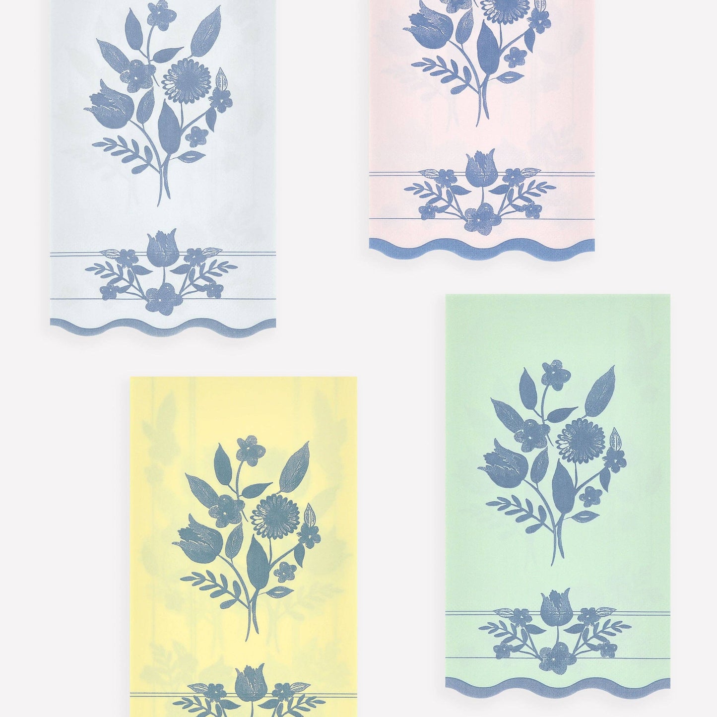 Vintage Botanical Guest Towels