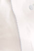 Winn and William - Baby Rattle Sleeper: White with Blue Picot Trim / 3 Month