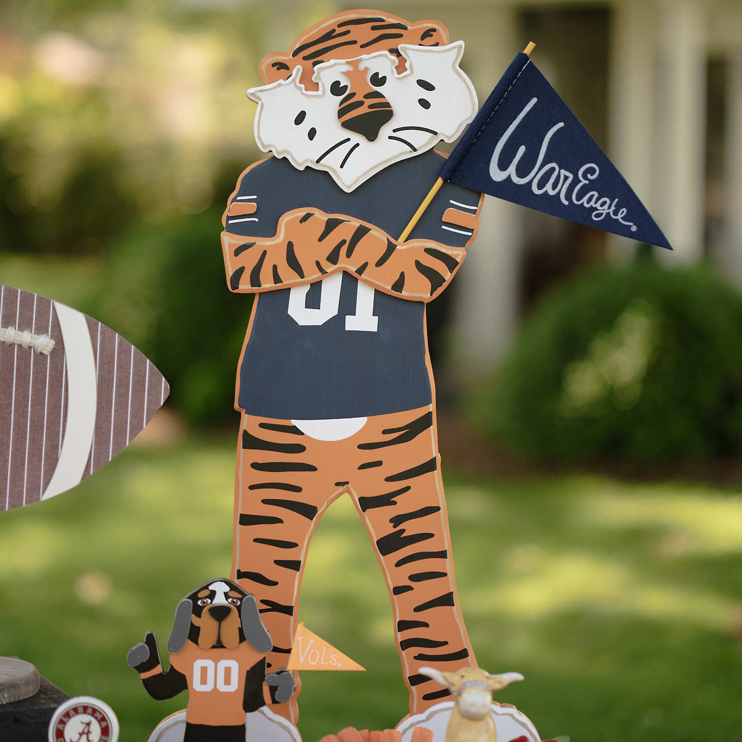 Glory Haus - Aubie Wooden Mascot