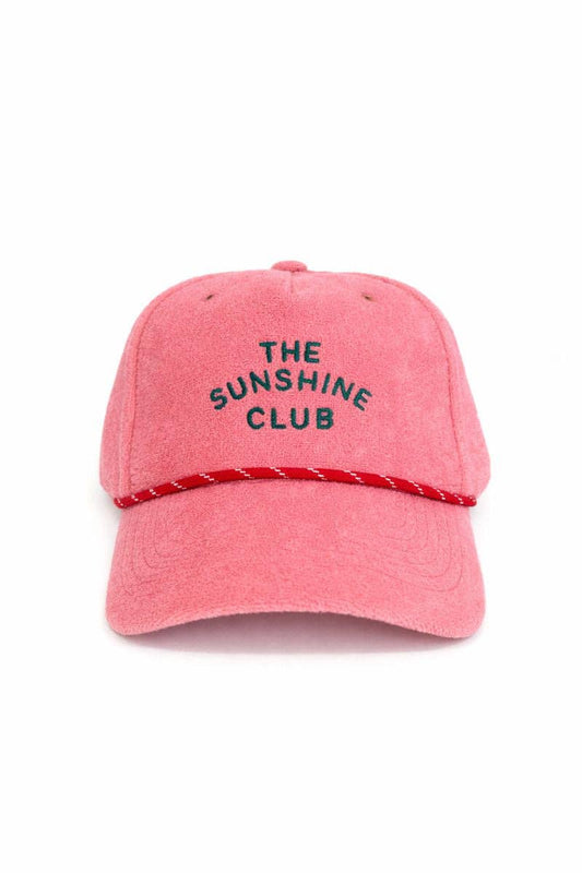 Strawberry Terry Trucker Hat