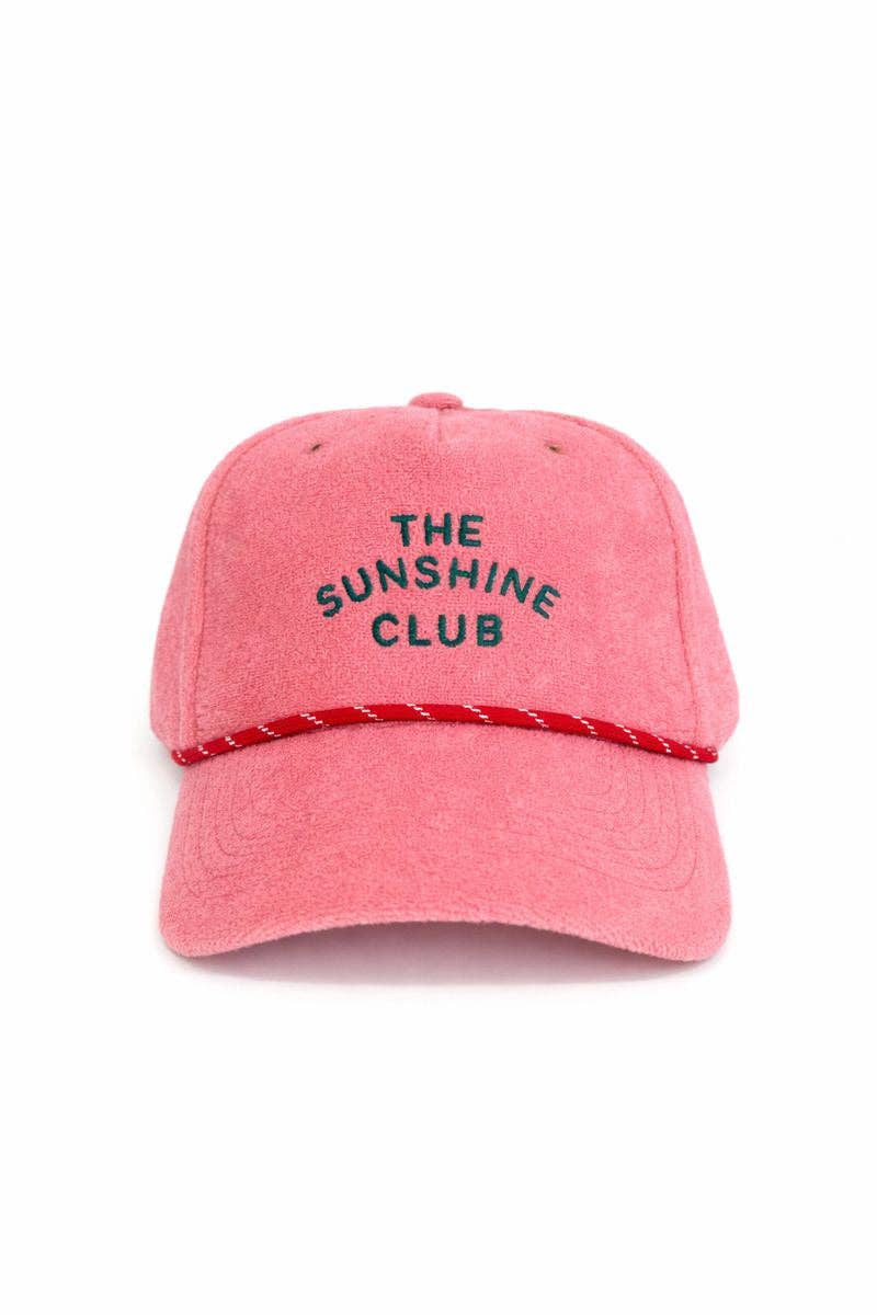 Strawberry Terry Trucker Hat