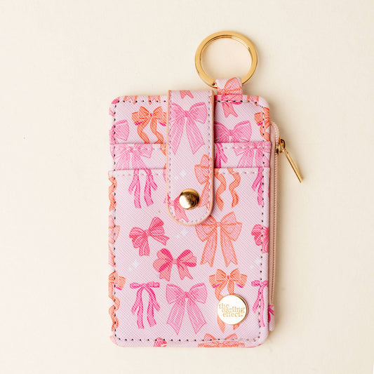 Keychain Wallet Blushing Bows