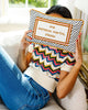 Furbish Studio - Espresso Martini Needlepoint Pillow